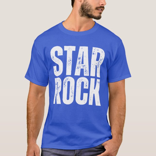 Star Rock vintage T Shirt (Framsida)