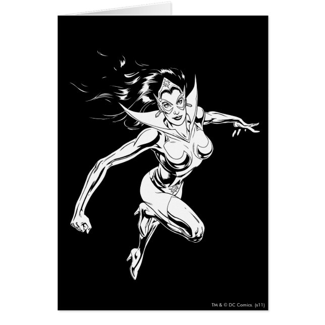 Star Sapphire 3 Hälsningskort (Framsidan)