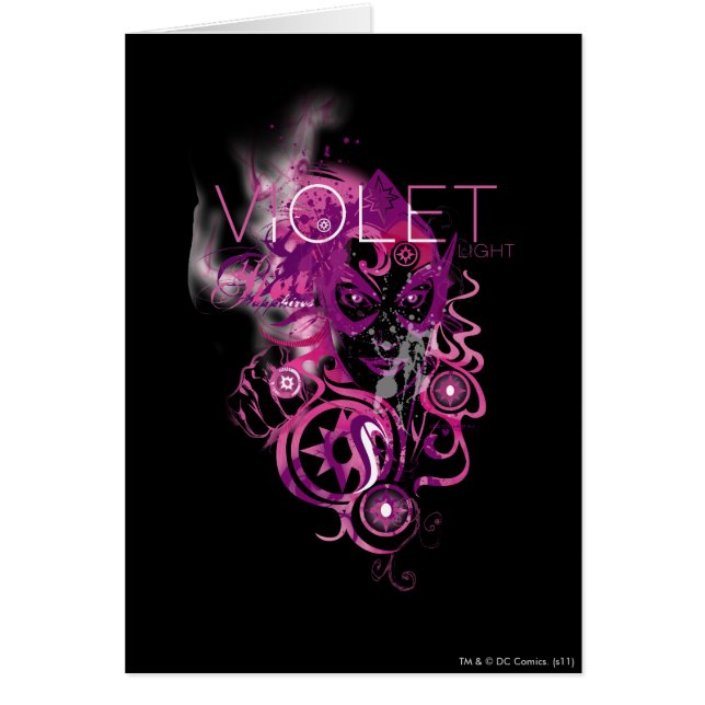 Star Sapphire-grafik 3 Hälsningskort (Framsidan)