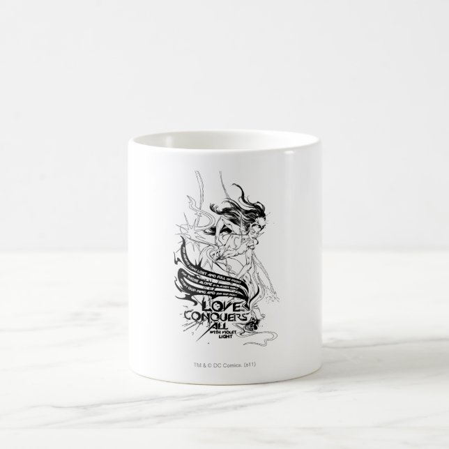 Star Sapphire-grafik 5 Kaffemugg (Center)