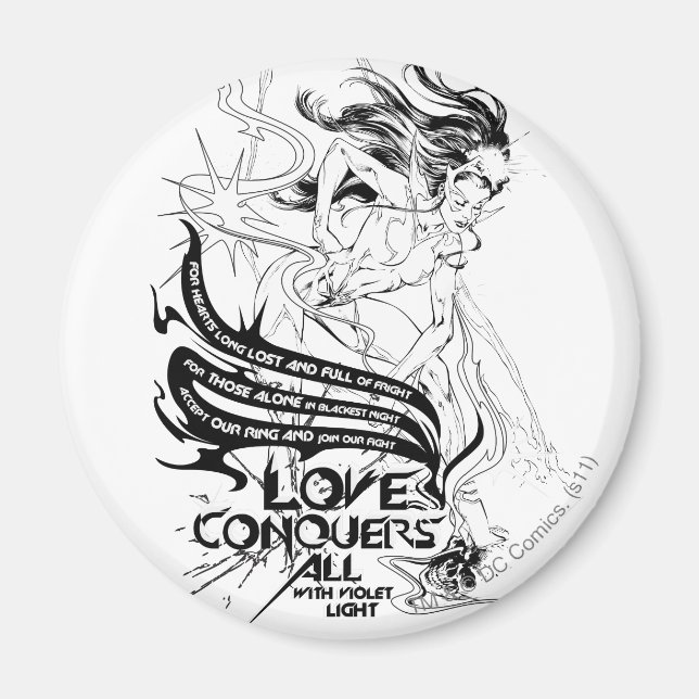 Star Sapphire-grafik 5 Magnet (Framsidan)