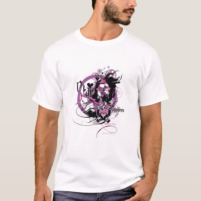 Star Sapphire-grafik 6 Tee Shirt (Framsida)