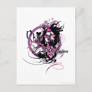 Star Sapphire-grafik 6 Vykort
