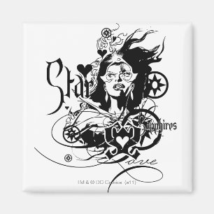 Star Sapphire-grafik 7 Magnet