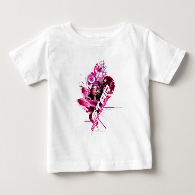 Star Sapphire-grafik 8 T Shirt (Framsida)