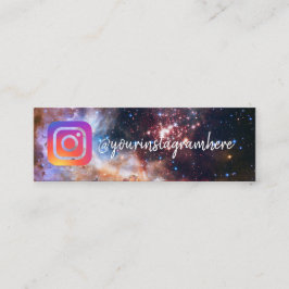 Star social media affärskort mini visitkort