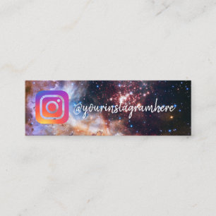 Star social media affärskort mini visitkort