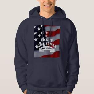 Star-Spanglead jul: Fira säsongen Hoodie
