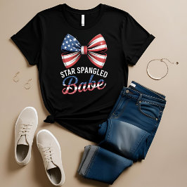 Star Spangled Babe T Shirt