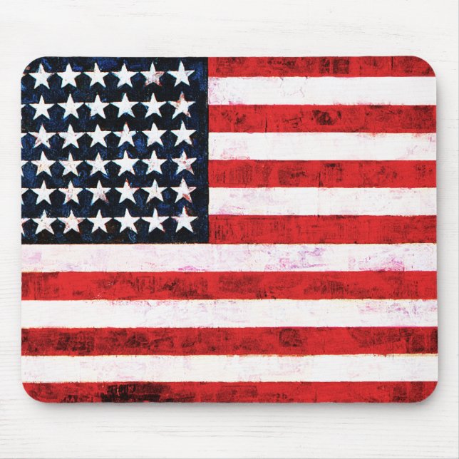 Star Spangled Banner - amerikansk Flagga Musmatta (Framsidan)