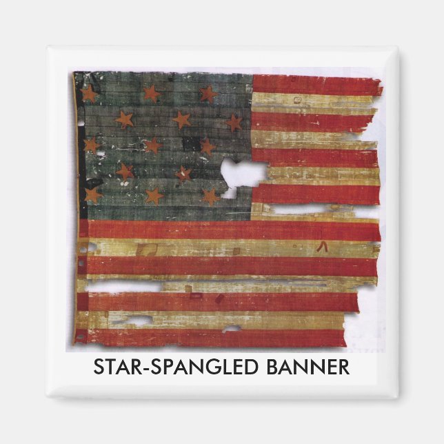 STAR-SPANGLED BANNER MAGNET (Framsidan)