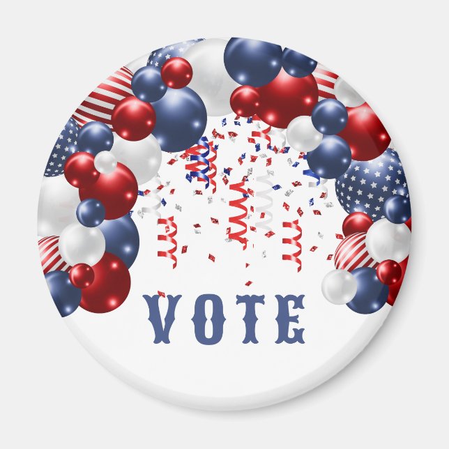 Star Spangled Celebration Arch Vote Magnet (Framsidan)