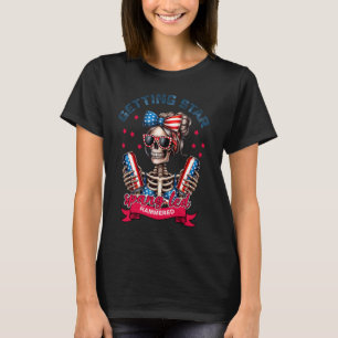 "Star Spangled Hammered 4:e juli-nuny" T Shirt