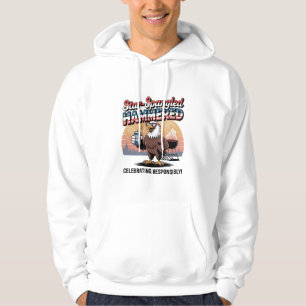 Star-Spangled Hammered Eagle BBQ Hoodie