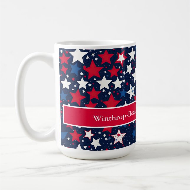 Star-Spangled Reunion Anpassningsbar Coffee Mugg (Vänster)