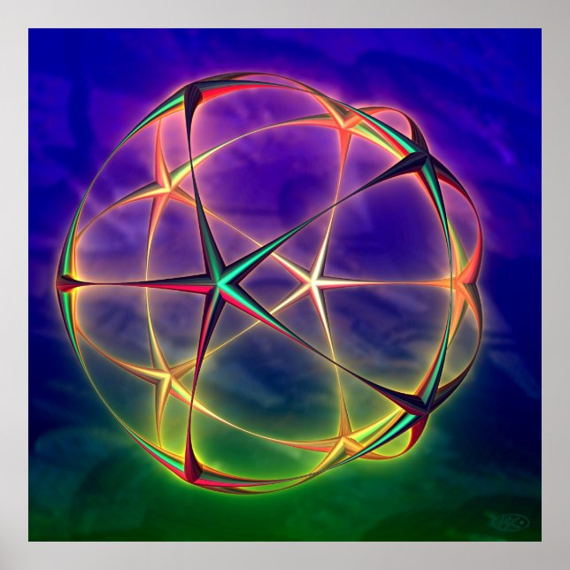 Star Sphere Poster (Framsidan)