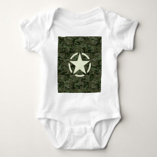 Star Stencil Digital Woodland T-shirt