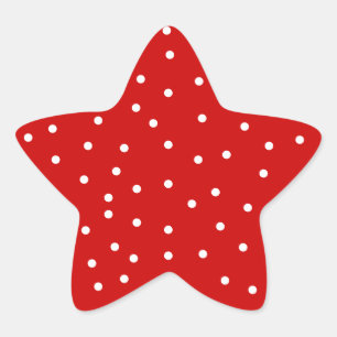 Star Sticker Stjärnformat Klistermärke