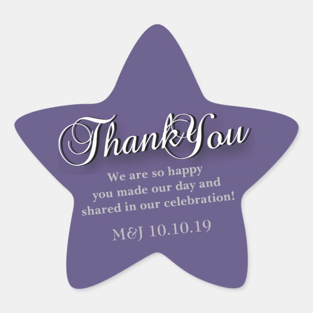 Star Sticker Stjärnformat Klistermärke (Framsida)