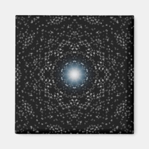 Star Studed Night Kaleidoscope Magnets Magnet