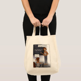 Star Teacher Livsmedel Tote Bag Tygkasse