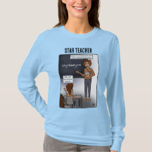 Star Teacher Women's Long Sleased T-Shirt