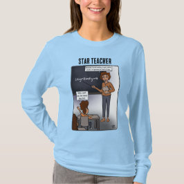 Star Teacher Women's Long Sleased T-Shirt