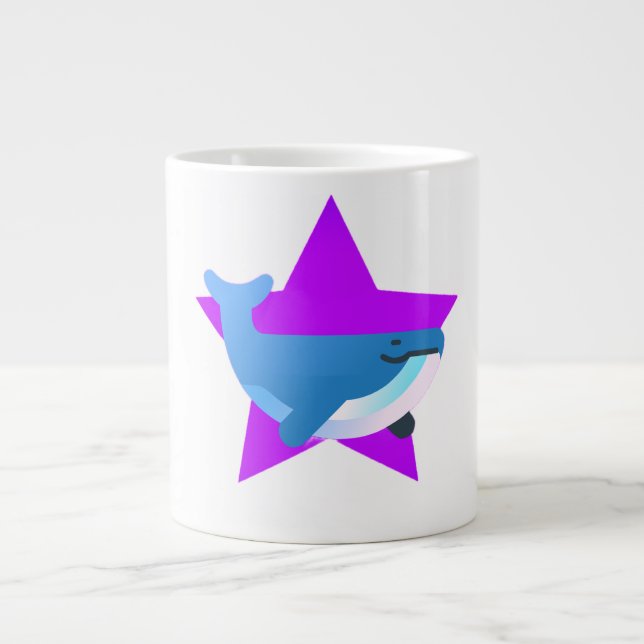 Star, The Whale, Whale Jumbo Mugg (Framsidan)