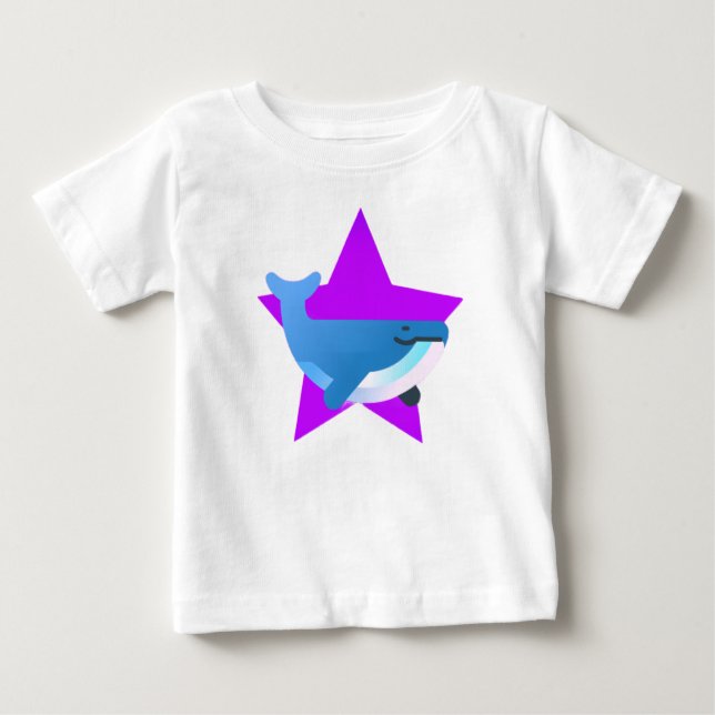 Star, The Whale, Whale T Shirt (Framsida)