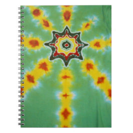 Star Tie Dye Anteckningsbok