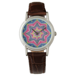 Star Tie Dye Armbandsur