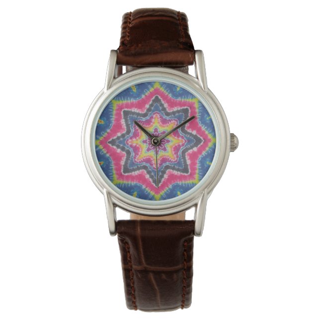 Star Tie Dye Armbandsur (Framsida)