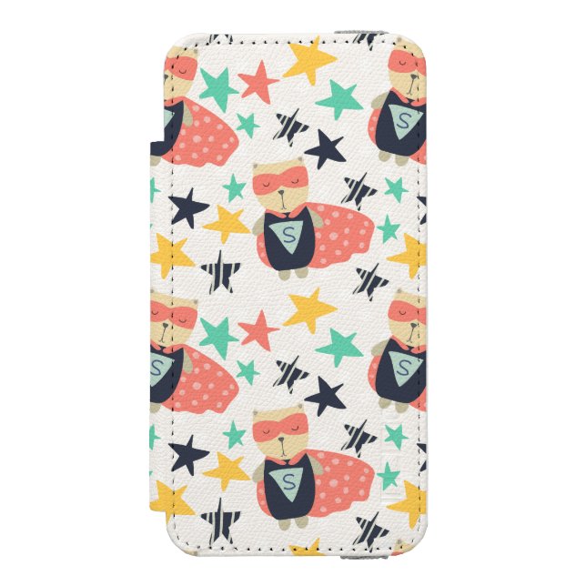 Star Toppen Hero Incipio iPhone Wallet Skal (Folio Framsidan)