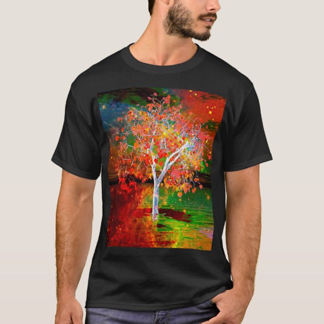 Star Träd T-Shirt (Framsida)
