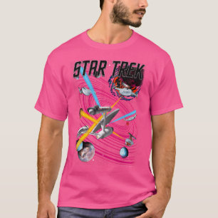 Star Trek-batteri för planetärt utrymme i den ursp T Shirt