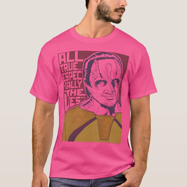 Star Trek Deep Space Nine Garak All True ESpeciall T Shirt (Framsida)
