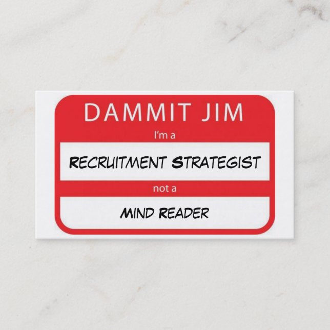 Star Trek namnemblem - kalla visitkortar Visitkort (Framsida)