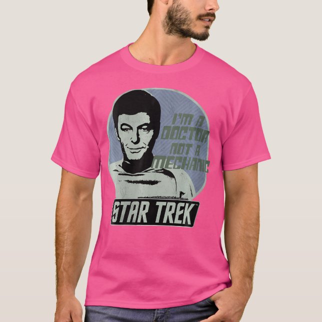 Star Trek Original Series Mccoy I A Doktor T Shirt (Framsida)