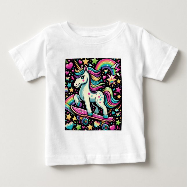 Star Unicorn T Shirt (Framsida)