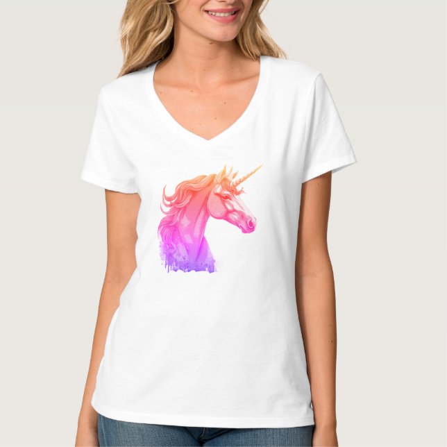 Star Unicorn – Women's T-Shirt (Framsida)