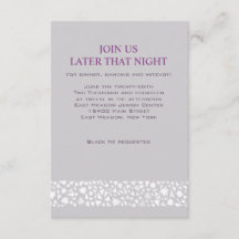 STAR WALL Jewish bröllopskort Party Card