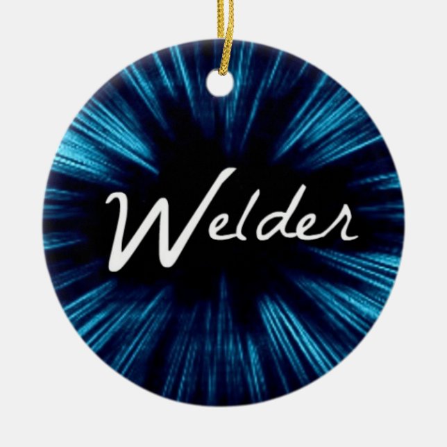 Star Welder Julgransprydnad Keramik (Framsidan)