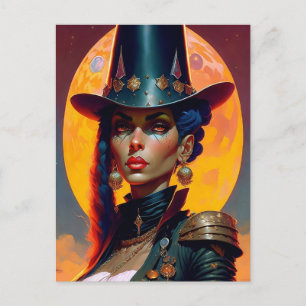 Star Witch Vykort