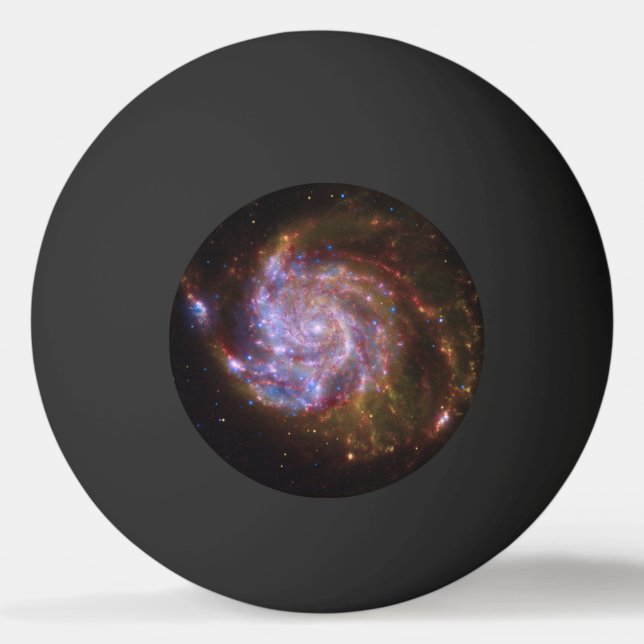 Starbörd i Pinjul: M101 Galaxy Pingisboll (Framsidan)