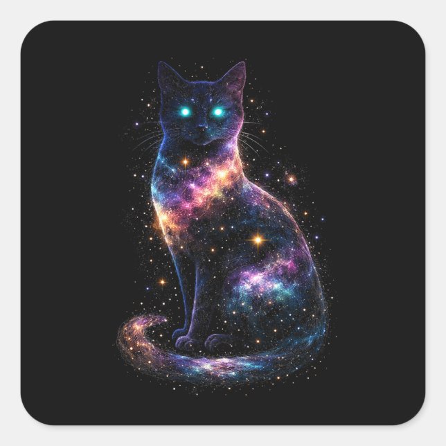 Starbound Familiar Fyrkantigt Klistermärke (Framsida)