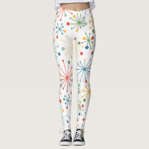 Starburkar i Färg Leggings