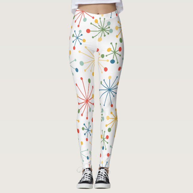Starburkar i Färg Leggings (Framsida)