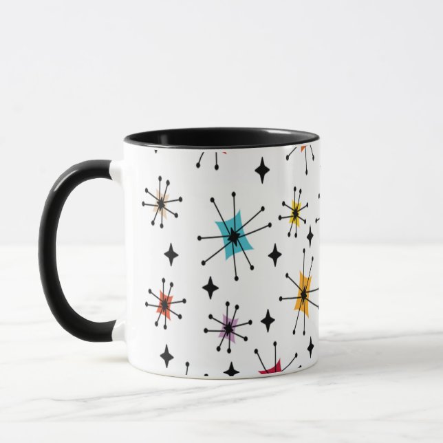 Starburkar och stjärnor mugg (Vänster)
