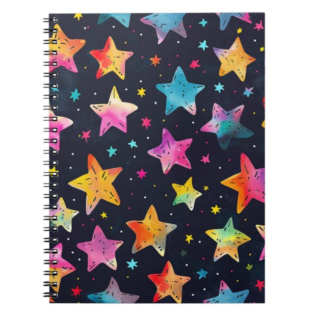 Starburst Dreams Anteckningsbok (Framsidan)