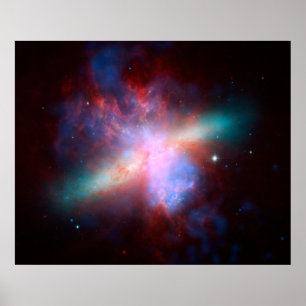 Starburst galax poster